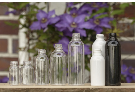 Rundflaschenserie LOGO 15 - 100 ml // Gewinde 20/410 *LAGERWARE*