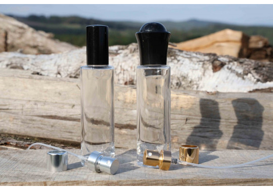 Glasflasche Cilindro 30 ml *PALETTENWEISE*