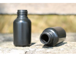 Rundflasche Amaro 30 ml, schwarz *SONDERPOSTEN*