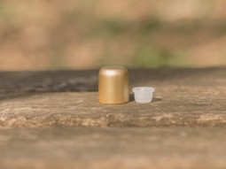 Schraubverschluss V 20-1, mattgold, Gewinde 20/410 *AUSVERKAUF*