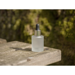 Glasflasche Eureka 30 ml mit passender Pipettenmontur *NEU*