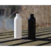 Bild Rundflasche LOGO 100 ml in schwarz oder weiß // Gewinde 20/410 *SONDERPOSTEN* 1