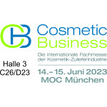 Wir sind dabei: Cosmetic Business 2023 in München!